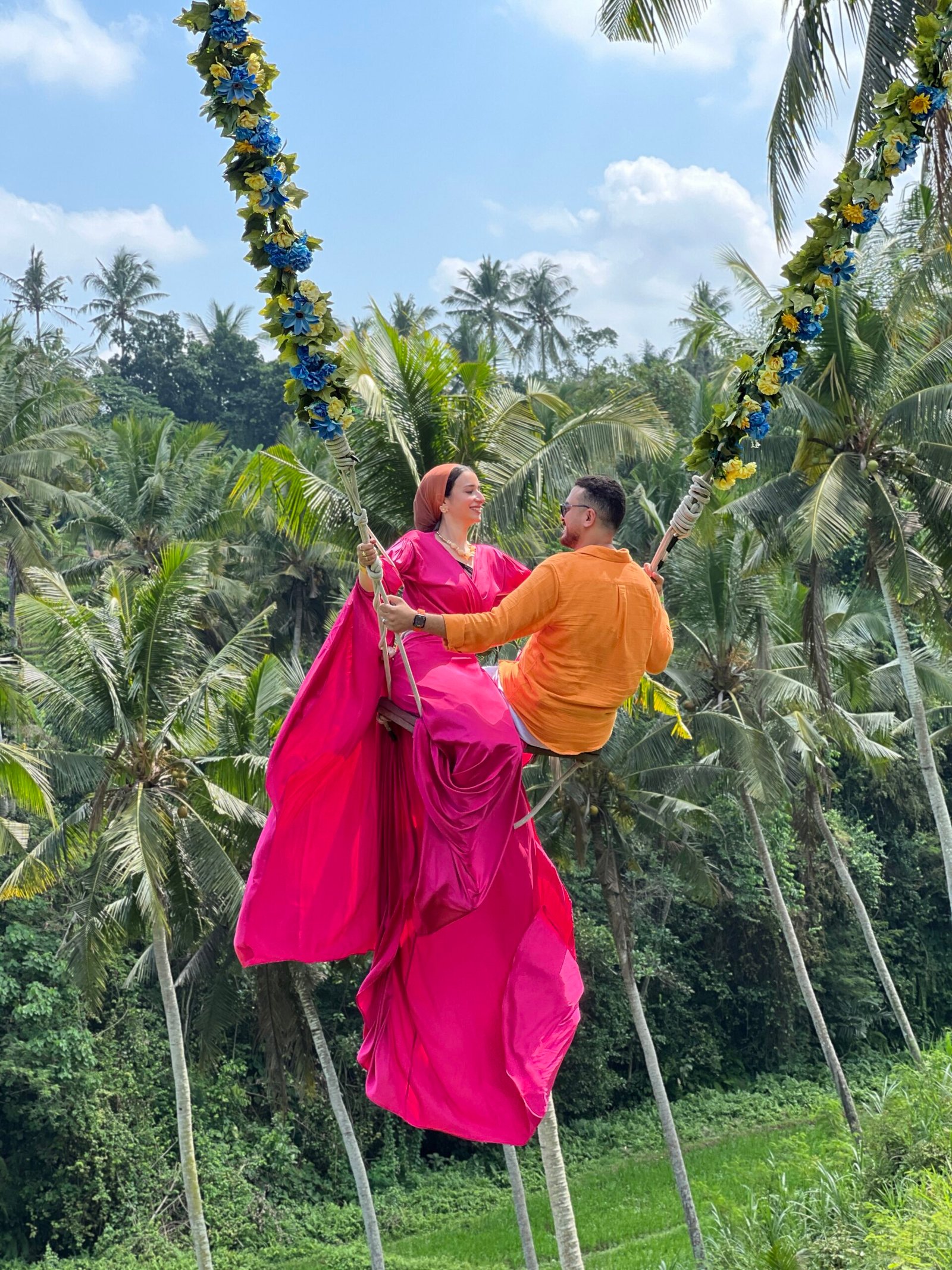 Enjoy The Swing At Ubud